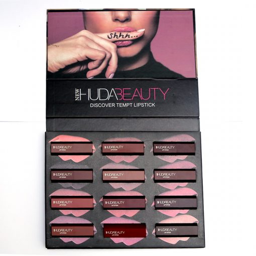 huda beauty discover tempt lipstick